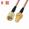 Cable Adaptador SMA Macho a SMA Hembra Cable de Conexión Cable de Extensión de Antena Cable RF Conector Macho a Hembra Cable 316