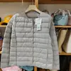 Chaqueta Ligera de Plumas Portátil Estilo Primavera para Mujer Japonesa de Gama Alta 26 (Chaqueta Ropa de Abrigo 460929 453274