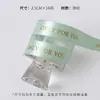 Nuevo Producto de CintaCinta de Poliéster Doble Cara con Estampado Dorado en Inglés Xinyou - Cinta de Satén Floral de Alta Calidad para Ramos de Flores y Regalos