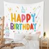 Tapiz Amazon Hogar Transfronterizo Tapiz Bohemio Decoración de Habitación Fondo de Cumpleaños Tela ins Tapiz
