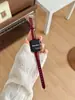Correa de Cuero Ultra Fina Ajustada para Apple Watch Adecuada para Apple Watch Series 12/11/10