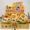 Nuevo Muñeco de Peluche Creativo de Capibara Colgante Bolsa Sorpresa Kawaii Brochetas Fritas Artificiales Juguete de Muñeco de Peluche Horneado