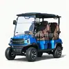 Autobús Lanzadera Turístico para Zona Escénica Vehículo de Visualización de Propiedades Carrito de Golf de 6 Plazas Casa de Huéspedes Hotel Vehículo Eléctrico de Cuatro Ruedas