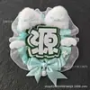 Etiquetas de Nombre de Mini Ventilador, Llaveros Hechos a Mano de Apoyo a Celebridades, Dijes para Bolsas para Conciertos