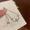 Pulseira de Trevo de Quatro Folhas com Fio Ajustável Totalmente Cravejada para Mulheres Exquisite Design de Nicho de Luxo Leve Joia de Mão Versátil Ajustável Atacado