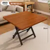 Mesa Plegable, Mesa de Comedor para Uso en Casa, Mesa para Apartamento Pequeño, Mesa Redonda Sencilla, Mesa Portátil para Exteriores de Casa de Alquiler, Mesa Cuadrada para Comer