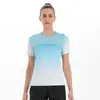 Ropa de Yoga Tops Deportivos Camisetas de Manga Corta para Mujer Verano Correr Ropa de Secado Rápido Ropa de Fitness Ajustados Tops Frescos para Entrenamiento