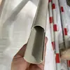 Tubo de Advertência com Revestimento de Cabo Tubo de Advertência Refletivo Vermelho e Branco Tubo de Proteção para Linhas de Comunicação de Energia Poste de Sinalização de PVC