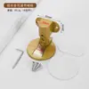 Batente de Porta Vertical sem Furo para Uso Interno, Batente de Porta Invisível para Quarto, Batente de Porta à Prova de Vento e Silencioso
