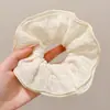Goma para el pelo con lazo dulce para niñas, elegante goma de encaje para coletas bajas y peinados de moño