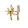 Argola de Orelha Dupla Halo Simples Personalizada Suporte para Espiral de Mosquito Clipe de Orelha Brinco Sem Furo na Orelha Círculo de Orelha Versátil da Moda