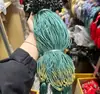 Corda para Pingente de Ágata de Jade de Alta Qualidade com Nó Deslizante, Corda para Colar com Pingente de Jade Cor Café, Feita à Mão e Ajustável para Homens e Mulheres