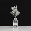 Flor Artificial Transfronteriza Plantas Oreja de Conejo Boda Conejo Plantas Verdes Ramo de Flores Artificiales Flocado Decoración de Boda Artificial