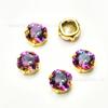 Cristal K9 de Alta Qualidade 10mm Quadrado Gordo Canto Arredondado Fundo Pontiagudo Diamante Costurado à Mão DIY Roupas, Acessórios para Sapatos, Decoração de Bolsa Acessórios de Strass