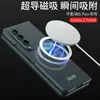 Gkk es Adecuado para Funda de Película para Teléfono Móvil Samsung Zfold7 Carga Inalámbrica Magnética Fold6 Anticaída Ultra-Delgada Protección Integral