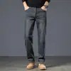 Jeans Retro de Alta Gama para Hombre de Primavera y Otoño, Corte Recto Holgado, Nuevos Pantalones Largos Casuales Color Gris Cemento Otoño 2026