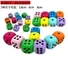 Dados de EVA mais vendidos internacionalmente, brinquedos educativos para crianças, dados divertidos para jogos de tabuleiro, dados impressos, dados de retorno lento
