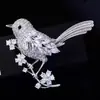 Broche de Pájaro Urraca de Gama Alta Japonés Lindo Anti-Exposición Personalidad Sofisticada Traje Pin de Color Broche Accesorio