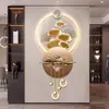 Nueva decoración de porche pintura pasillo pasillo sala de estar sentido de alto nivel pared de fondo mural pintura acrílica iluminación LED