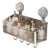 Estante de Almacenamiento con Ventosa Mesa de Lavado y Lavado Baño Inodoro Inodoro Colgante de Pared sin Agujeros Varios Artefactos de Almacenamiento