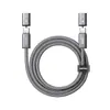 Funda Magnética a Prueba de Polvo Remax Cable Trenzado de 100W Adecuado para Apple 17 Cable de Carga Rápida Cable de Carga para Portátil 1.2m