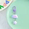 Nuevo Llavero de Nube Estrella Nube Silenciosa Divertida Colgante Pequeño Caricatura Infantil Encanto para Mochila Bolso de Estudiante