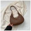 2023 Verano nuevo bolso portátil de axila para mujer estilo retro de Hong Kong para llevar de mano bolso pequeño casual para mujer para ir al trabajo