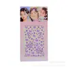 Nuevo Modelo Xy-031 Pegatinas Decorativas de Pedrería en Forma de Mariposa para Manualidades, Decoración de Escenario de Alas de Mariposa, Pegatinas para Frente y Rostro al por Mayor