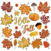 Bestseller transfronterizo otoño Acción de Gracias imanes para refrigerador personalizados para el hogar ventana puerta de garaje imanes fiesta decoración del hogar