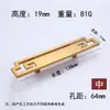 Puxadores de Porta de Armário Estilo Americano, Moderno Minimalista Novo Estilo Meio do Século, Luxo Leve Dourado Puxadores de Armário Gaveta Sapateira Guarda-Roupa Estilo Francês