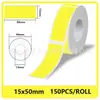 Mini adesivos térmicos sintéticos à prova de tudo do fabricante são adequados para papel de etiqueta térmica autoadesivo colorido D30/D35/P15