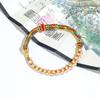 Pulsera de los Cinco Dioses de la Riqueza Estilo Tíbet, Pulsera Tejida a Mano Nudo Flor de Durazno, Cuerda Multicolor Estilo Étnico, Cuerda Roja Estilo Nuevo Chino DIY