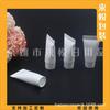 Tubo de Prueba Blanco Tubo de Muestra de 5 ml Botella Blanca para Loción Botella Tubo para Crema de Manos Tubo de Empaque para Champú Líquido