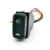 Adequado para Mitsubishi Outlander 06-12 Pajero Carro Luz Diurna LED Botão Interruptor de Alimentação Luz de Neblina Dianteira