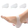 Almohadilla Parlante Plantilla Interior Invisible Almohadilla Media para Mujer Cubierta Biónica Transparente para Pie Almohadilla de Silicona para Talón Plantilla Interna Antideslizante para Aumentar la Altura