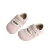 Sapatos de Couro com Renda Francesa 2026 Primavera e Outono Novos Estilo Coreano Sapatos de Princesa com Laço para Meninas com Saia
