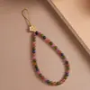 Nueva Cadena para Teléfono Móvil Estilo Chino Colgante para Teléfono Móvil Exquisito de Gama Alta Dopamina Antiperdida Cordón de Cristal para Teléfono Móvil Estilo Ins