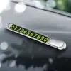 Placa de Estacionamento Temporário para Carro Placa de Número para Mover o Carro Placa de Telefone para Carro Placa para Mover o Carro Logo Personalizado Ornamento Criativo