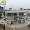 Farol de piedra antigua de fábrica Bluestone, fabricante de faroles de piedra de granito para jardín, casa, patio, paisaje