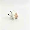 Serie de Mini Muñecas de Ganchillo Terminadas Cabeza de Animal Lindo de Dibujos Animados Cachorro Pez Tropical Colgante Bolsa Colgante para Coche