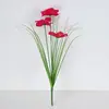 Flor de Gessang Artificial Tallo Único Flor Artificial para Uso en Bodas Planta Artificial Ramo de Hierba Cebolla Ramo de Flores y Hierbas Artificiales