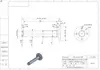 Montaje de Brida Articulada Flotante Tipo Brida Redonda Eje con Ranura para Anillo de Retención Pasador Voladizo 45# Núcleo de Eje WHE01