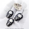 Accesorios Metálicos para Equipaje Producción de Señales de Calavera Dalian Liaoning Personalizado Profesional Monstruo Cabeza de Fantasma Placa de Nombre