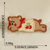 Dibujos Animados Animalitos Lindos Parche Bordado Autoadhesivo Decoración Accesorios para Ropa Zapatos Sombreros Bolsos Parches de Tela Bordados