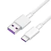 Cabo de dados com carregamento super rápido, compatível com Huawei Type-C, celulares Apple e Android, 5A. Disponível para atacado.