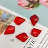 Preço de atacado de fábrica fornecimento acessórios diy 22mm furo único folha de ácer de cristal contas de cristal contas pingente
