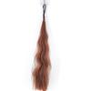Pacote de cabelo autoenrolável, cabeça de bola, cabelo de simulação feminino, peça única, cabelo natural, alto, craniano, fofo, artefato, cabeça de botão de flor, cabelo espiral sem costura