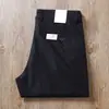 Estação europeia verão calça cinza escuro masculina fina de meia-idade business sarja stretch cintura alta solta reta casual