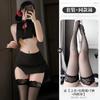 Lingerie sexy secretária uniforme paixão pijamas não-tira-paixão role-playing paixão terno não-tira-paixão 2740