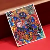 Dzambala Negro pintado tibetano pintura Thangka pintada a mano lienzo central impresión microchorro Thangka cultural y creativo Zakiralam al por mayor